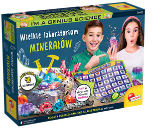 LISCIANI I"M A GENIUS WIELKIE LABORATORIUM MINERAŁÓW