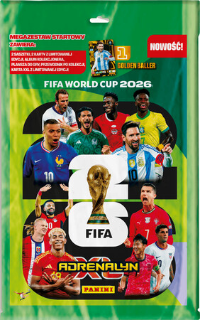 PANINI FIFA WORLD CUP AXL 2026 MEGAZESTAW STARTOWY