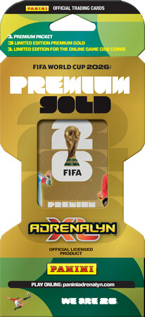 PANINI FIFA WORLD CUP AXL 2026 BLISTER GOLD