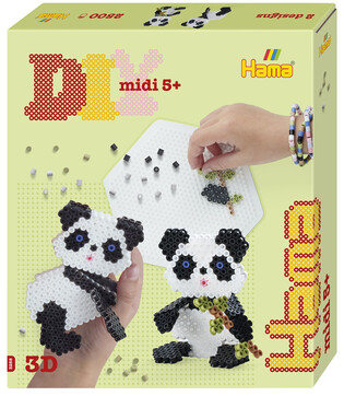 HAMA MIDI PUDEŁKO PREZENTOWE - PANDA 3D (2500)
