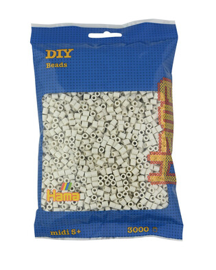 HAMA MIDI BEŻOWE KORALIKI W WORECZKU (3000)
