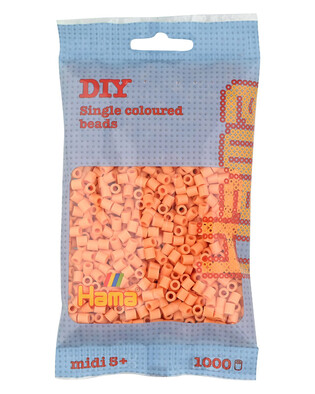 HAMA MIDI BLADOPOMARAŃCZOWE KORALIKI W WORECZKU (1000)
