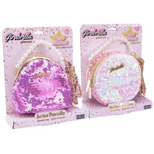 GIRABRILA TOREBKA GLAMOUR ROUND BAG / GLAMOUR FRAME BAG - MIX
