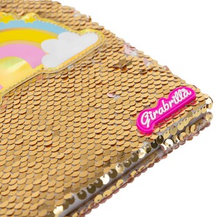 GIRABRILLA KAWAII NOTES ZŁOTY / MAGENTA / RÓŻOWOBIAŁY - MIX
 5