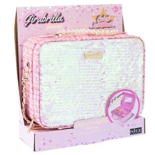 GIRABRILLA MAXI KUFEREK KOSMETYCZNY RÓŻOWY / BIAŁY - MIX
 2