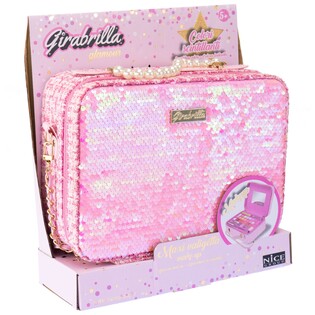 GIRABRILLA MAXI KUFEREK KOSMETYCZNY RÓŻOWY / BIAŁY - MIX
 3