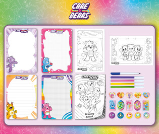 LISCIANI TROSKLIWE MISIE PLECAK ZE SZKOŁĄ RYSOWANIA 3