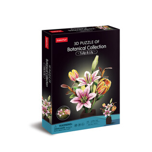 CUBIC FUN KWIATY LILIA I TULIPAN