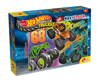 LISCIANI PUZZLE HOT WHEELS MAXIFLOOR 60
