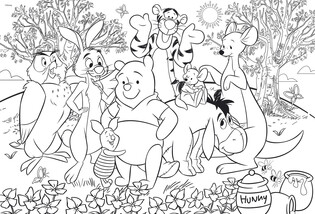 LISCIANI DISNEY PUZZLE DF PLUS 250 KUBUŚ PUCHATEK 3