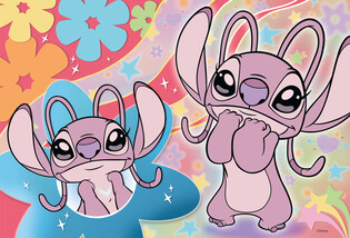 LISCIANI DISNEY PUZZLE DF PLUS 108 ANGEL STITCH 2