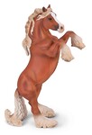 COLLECTA KLACZ GYPSY VANNER MAŚCI KASZTANOWEJ SKALA 1:12 (DELUXE)