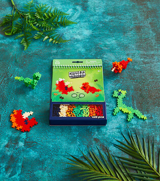 PLUS-PLUS PUZZLE BY NUMBER ACTIVITY PAD DINOZAURY 8