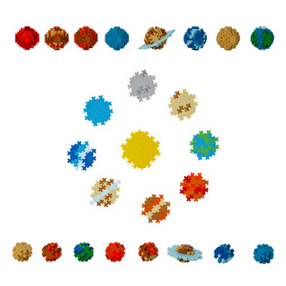 PLUS-PLUS NAUCZ SIĘ BUDOWAĆ KOSMOS - 1000 ELEMENTÓW 9