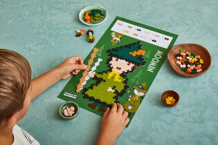 PLUS-PLUS PUZZLE BY NUMBER MUMINKI TUBA WŁÓCZYKIJ - 270 ELEMENTÓW 3