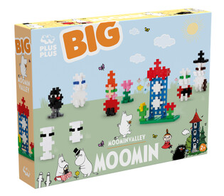 PLUS-PLUS BIG MUMINKI DOLINA MUMINKÓW - 120 ELEMENTÓW
