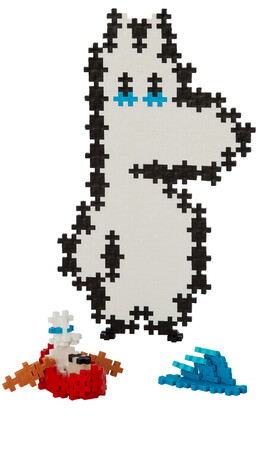 PLUS-PLUS PUZZLE BY NUMBER MUMINKI TUBA MUMINEK - 270 ELEMENTÓW
 2