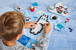 PLUS-PLUS PUZZLE BY NUMBER MUMINKI TUBA MUMINEK - 270 ELEMENTÓW
 3