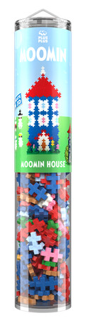 PLUS-PLUS PUZZLE BY NUMBER MUMINKI TUBA DOM MUMINKÓW - 275 ELEMENTÓW