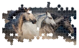 LISCIANI PUZZLE ADULTS KONIE W GALOPIE 1000 ELEMENTÓW 4