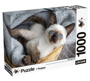 LISCIANI PUZZLE ADULTS KOCIAKI 1000 ELEMENTÓW