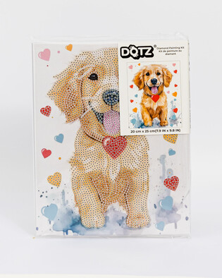 DIAMOND DOTZ ADULTS CANVA PUPPY LOVE 2