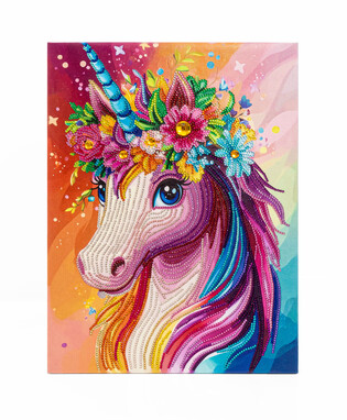 DIAMOND DOTZ ADULTS CANVA UNICORN PRINCESS
