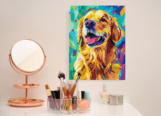 DIAMOND DOTZ ADULTS CANVA GOOD BOY!
 3
