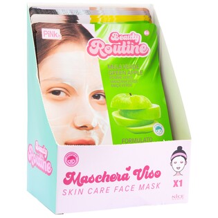 BEAUTY ROUTINE MASECZKI DO TWARZY MIX 3