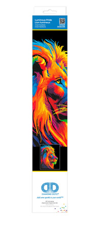 DIAMOND DOTZ ADULTS FLOCKED NEON LUMINOUS PRIDE
 2