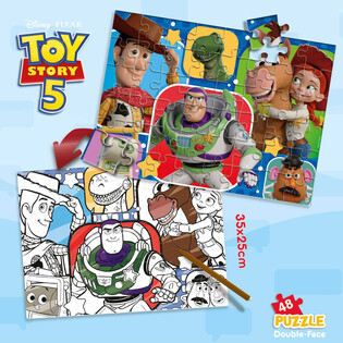 DISNEY PUZZLE DF M-PLUS 48 TOY STORY 5 2