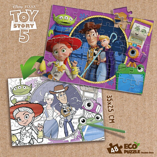 DISNEY ECO-PUZZLE DF MINI 48 TOY STORY 2