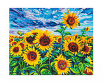 DIAMOND DOTZ ADULTS CANVA LANDSCAPE WITH SUNFLOWERS
