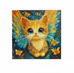 DIAMOND DOTZ ADULTS CANVA KITTEN ANGEL
