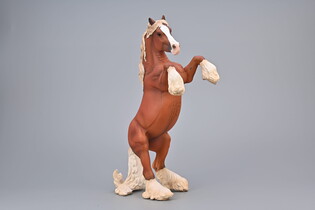 COLLECTA KLACZ GYPSY VANNER MAŚCI KASZTANOWEJ SKALA 1:12 (DELUXE) 3