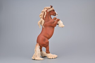 COLLECTA KLACZ GYPSY VANNER MAŚCI KASZTANOWEJ SKALA 1:12 (DELUXE) 4