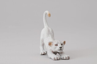 COLLECTA FIGURKA BIAŁE ROZCIĄGAJĄCE SIĘ LWIĄTKO 5