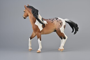 COLLECTA OGIER MUSTANG STALLION BAY PINTOLOOSA - DELUXE SKALA 1:12 4