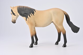 COLLECTA KLACZ LUSITANO MAŚCI BUTTERMILK BUCKSKIN DELUXE SKALA 1:12 3