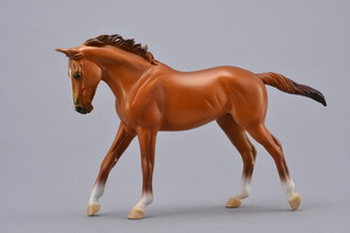 COLLECTA KLACZ RASY THOROUGHBRED MAŚCI CHESTNUT SKALA 1:12 W OPAKOWANIU (DELUXE). 4