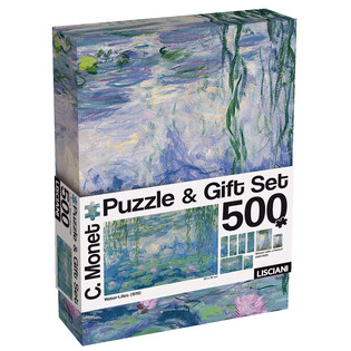 LISCIANI PUZZLE ADULTS I ZESTAW PODARUNKOWY MONET 500 ELEMENTÓW