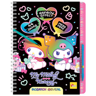 LISCIANI MY MELODY I KUROMI SKETCHBOOK SCRATCH REVEAL