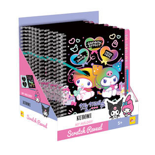 LISCIANI MY MELODY I KUROMI SKETCHBOOK SCRATCH REVEAL 2