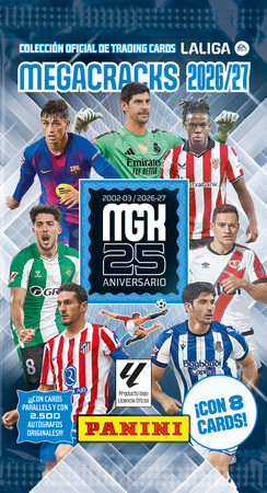 PANINI MEGACRACKS LA LIGA SASZETKA