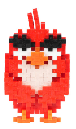 PLUS-PLUS TUBA ANGRY BIRDS CZERWONY - 110 ELEMENTÓW
 2