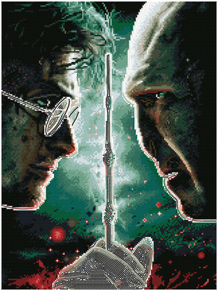 DIAMOND DOTZ ADULTS HARRY AND VOLDEMORT 3