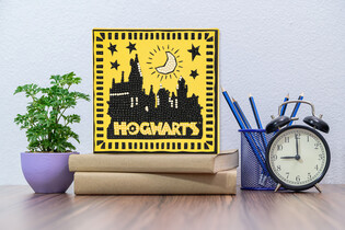 DIAMOND DOTZ ADULTS HOGWARTS IS MY HOME 4