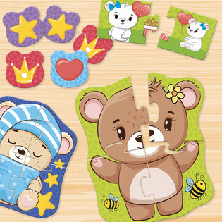 CAROTINA BABY LOGIC TEDDY BEARS 3
