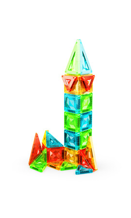 GEOMAG MAGNETIC TILES MINI TRAVEL 4