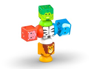 GEOMAG MAGICUBE BLOCKS STACKING SAFARI 10 6